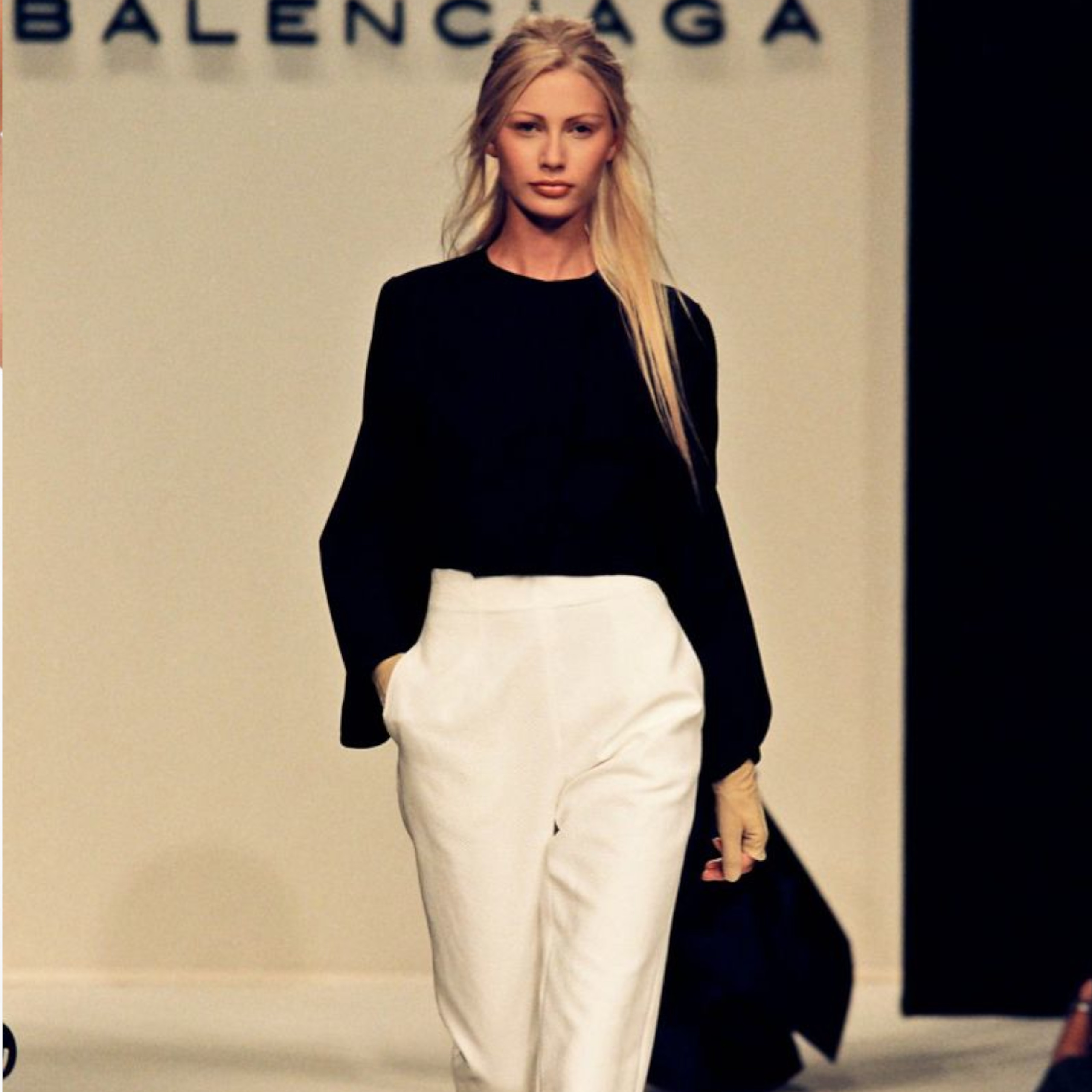 Balenciaga Spring/Summer 1996. Titled “Le Dix” by Josephus Thimister.